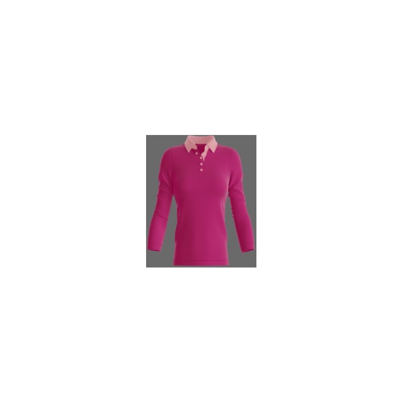 CAMISA POLO PIQUET MANGA LONGA