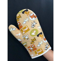 LUVA FORNO ESTAMPADA COM...