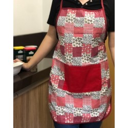 AVENTAL POPELINE ESTAMPADO